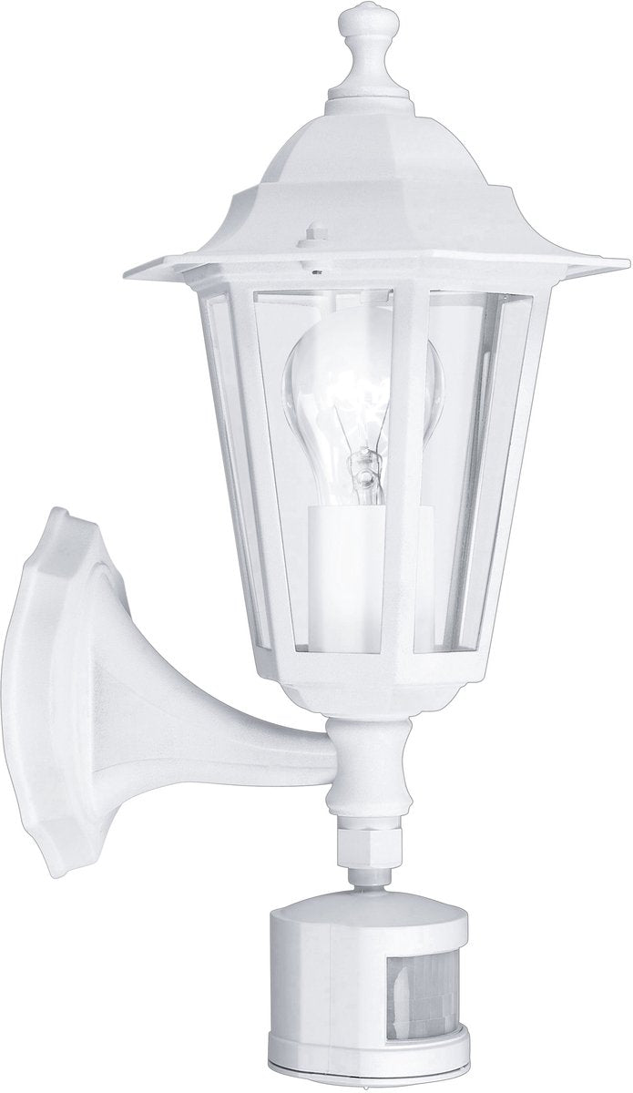 Eglo laterna 5 wandlamp buiten - bewegingssensor - 1 lichts - wit