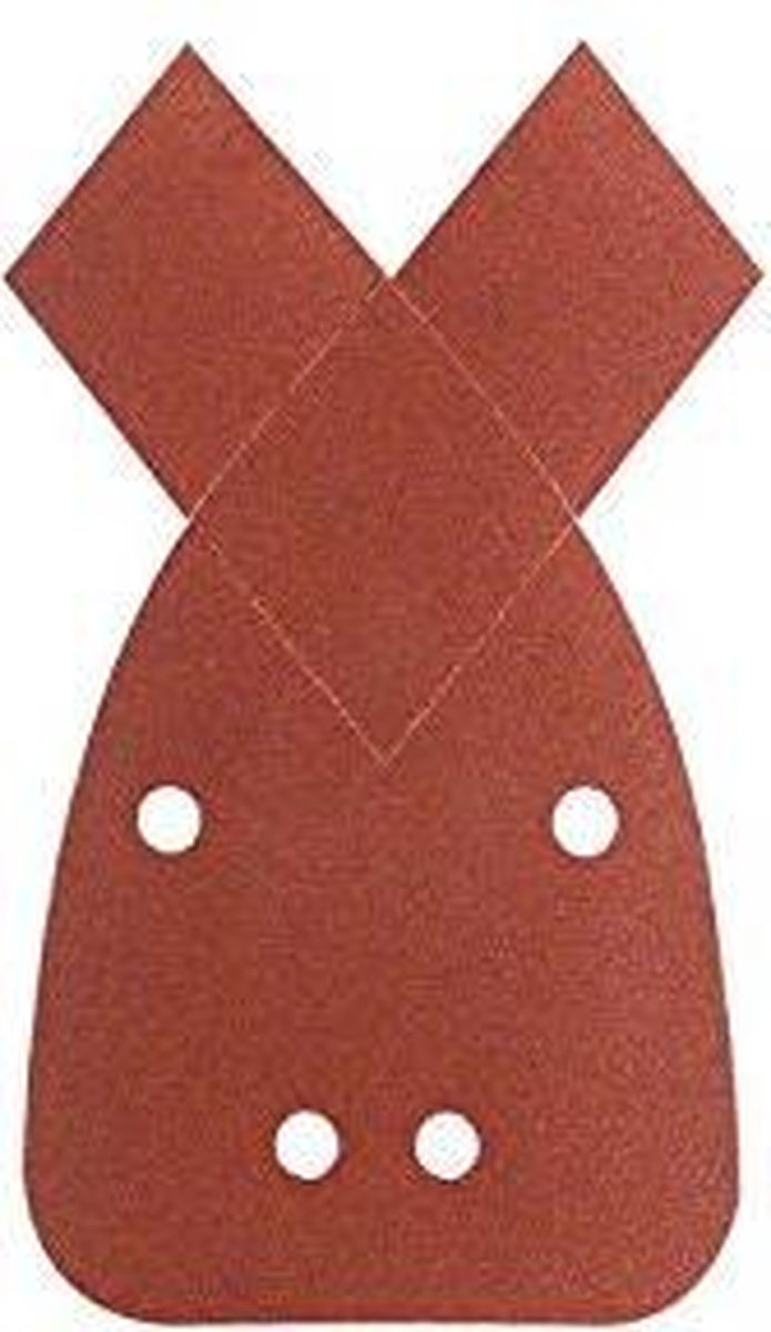 Set fogli abrasivi Bosch da 5 pezzi per levigatrici multifunzione 95 x 135 mm - grana 40