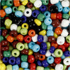 Creativ company https: www.cchobby.nl rocailles-d-4-mm-afm-6-0-gatgrootte-0-9-1-2-mm-diverse-kleuren-130-gr-1-doos