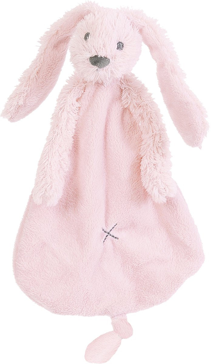 Panno da coccole Happy Horse Rabbit Richie - rosa - regalo per bambini
