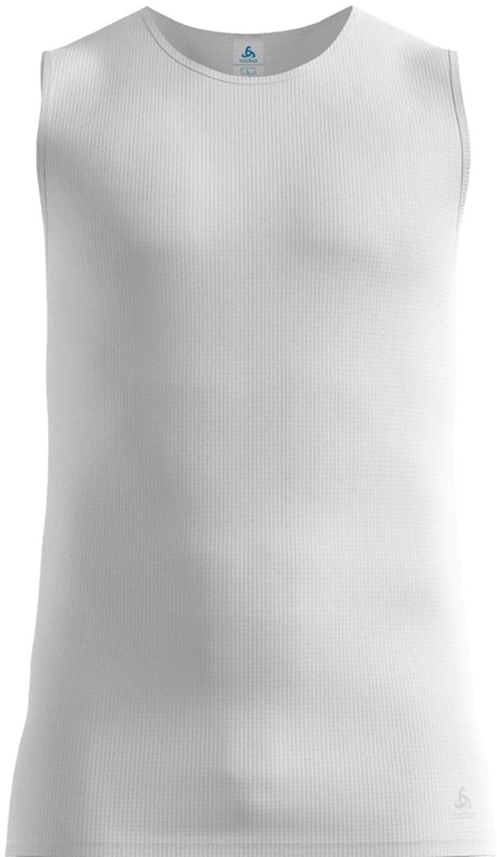 Camiseta interior Odlo active light con cuello redondo - hombres - blanco - s