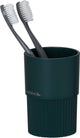 Sealskin valiente - vaso para cepillo de dientes independiente - abs - verde oscuro