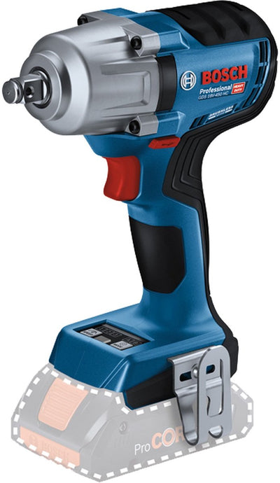 Llave de impacto inalámbrica bosch gds18v-450 hc desnuda