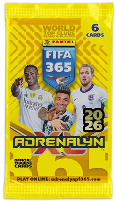 Adrenalyn xl fifa365 25 26 mega paquete inicial | 2 piezas