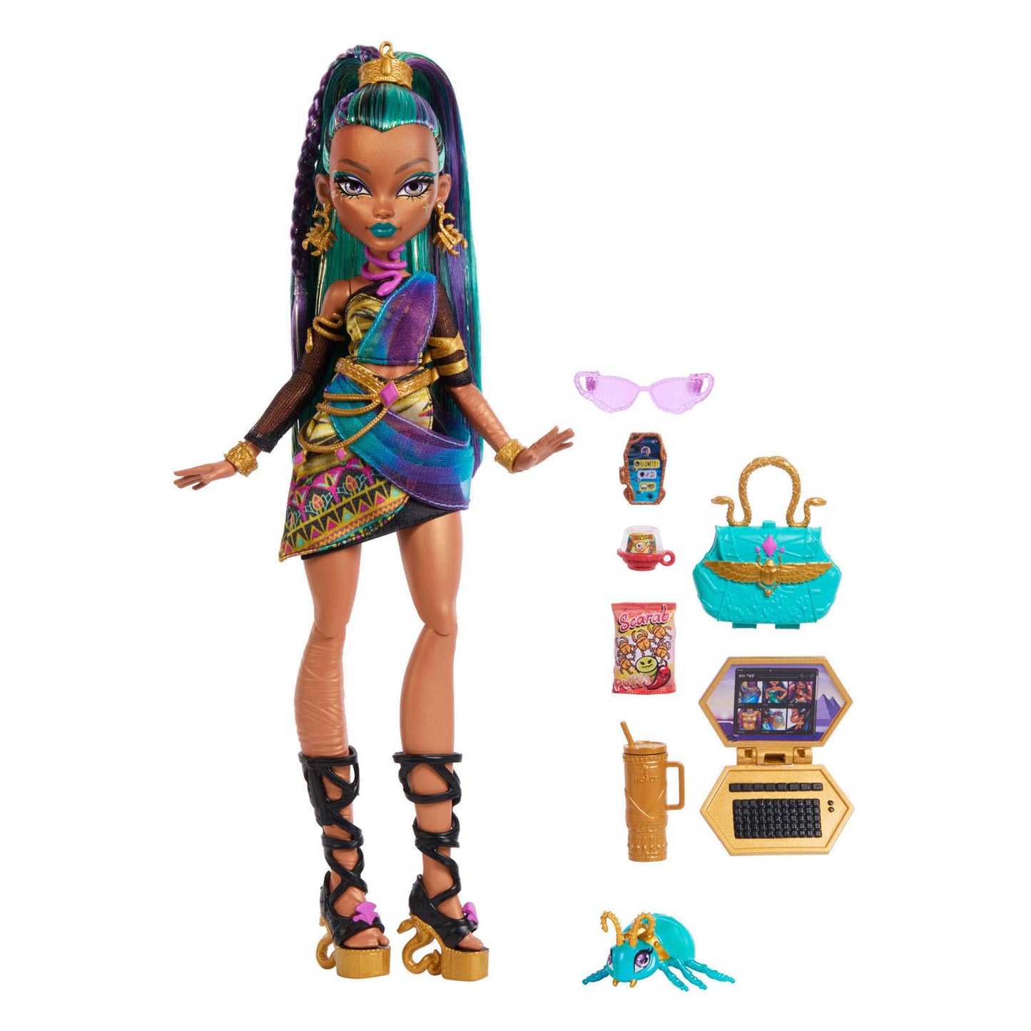 Monster High Nefera De Nile - bambola alla moda