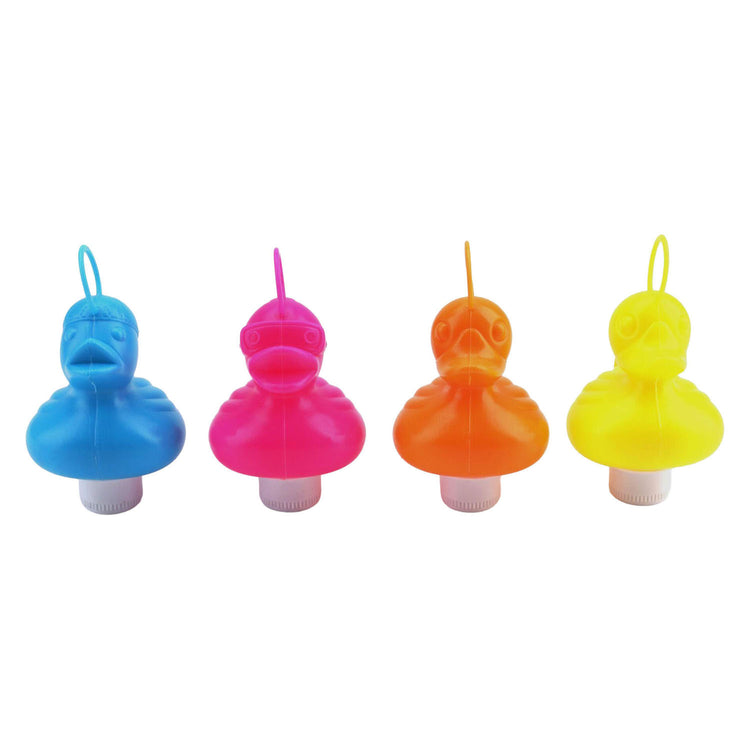 Anatre chiare colorate - 12 pz.