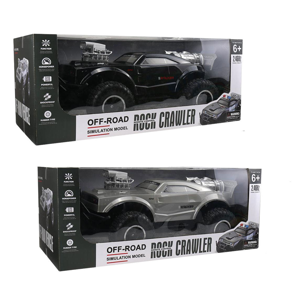 Rc sin miedo coche muscular 1:8 2.4ghz