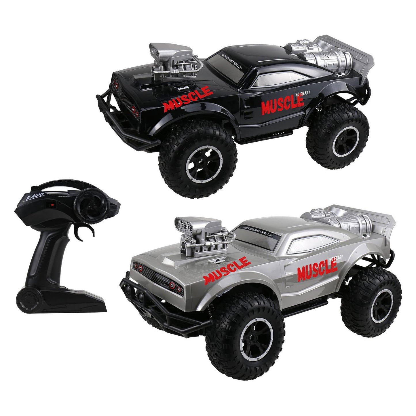 Rc sin miedo coche muscular 1:8 2.4ghz