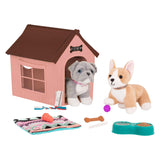 Doghouse with accessories - afbeelding 4