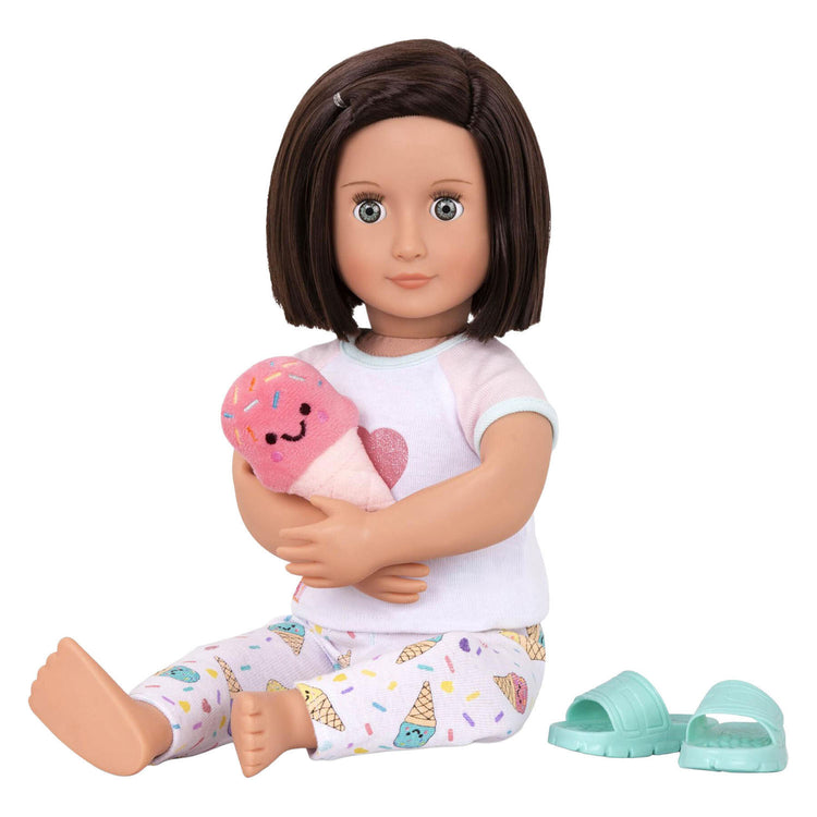 Conjunto Puch deluxe pijama y bata para muñecas