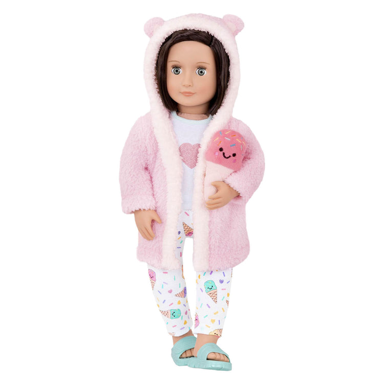 Conjunto Puch deluxe pijama y bata para muñecas