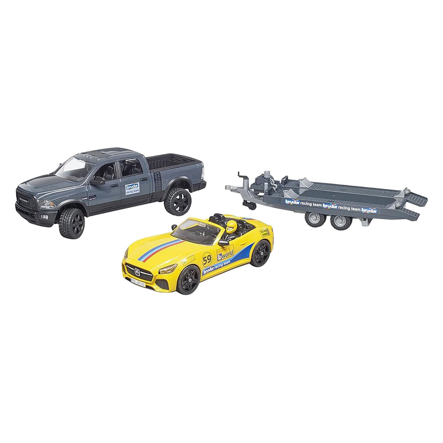 Bruder Ram 2500 Wagon e Roadster Bruder Racing Team