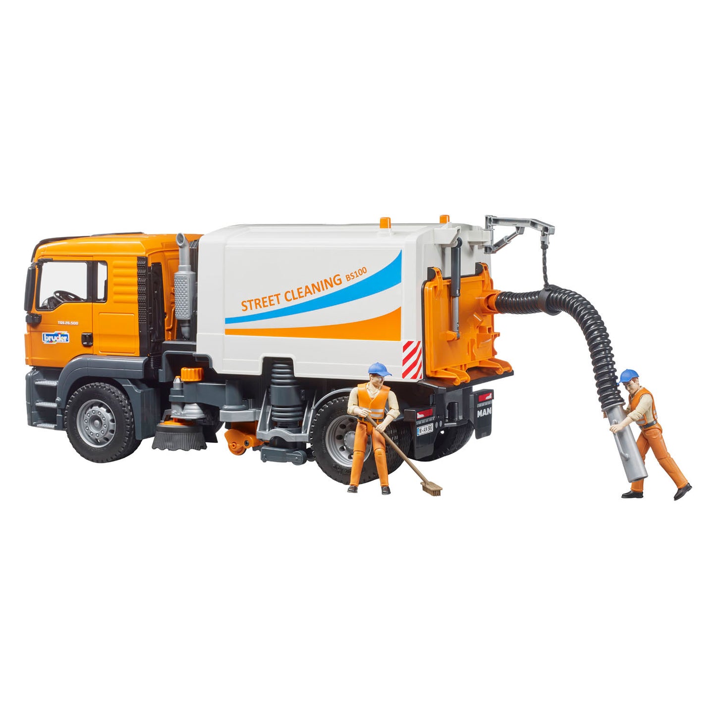 Bruder Man TGS LKW Straid Cleaner