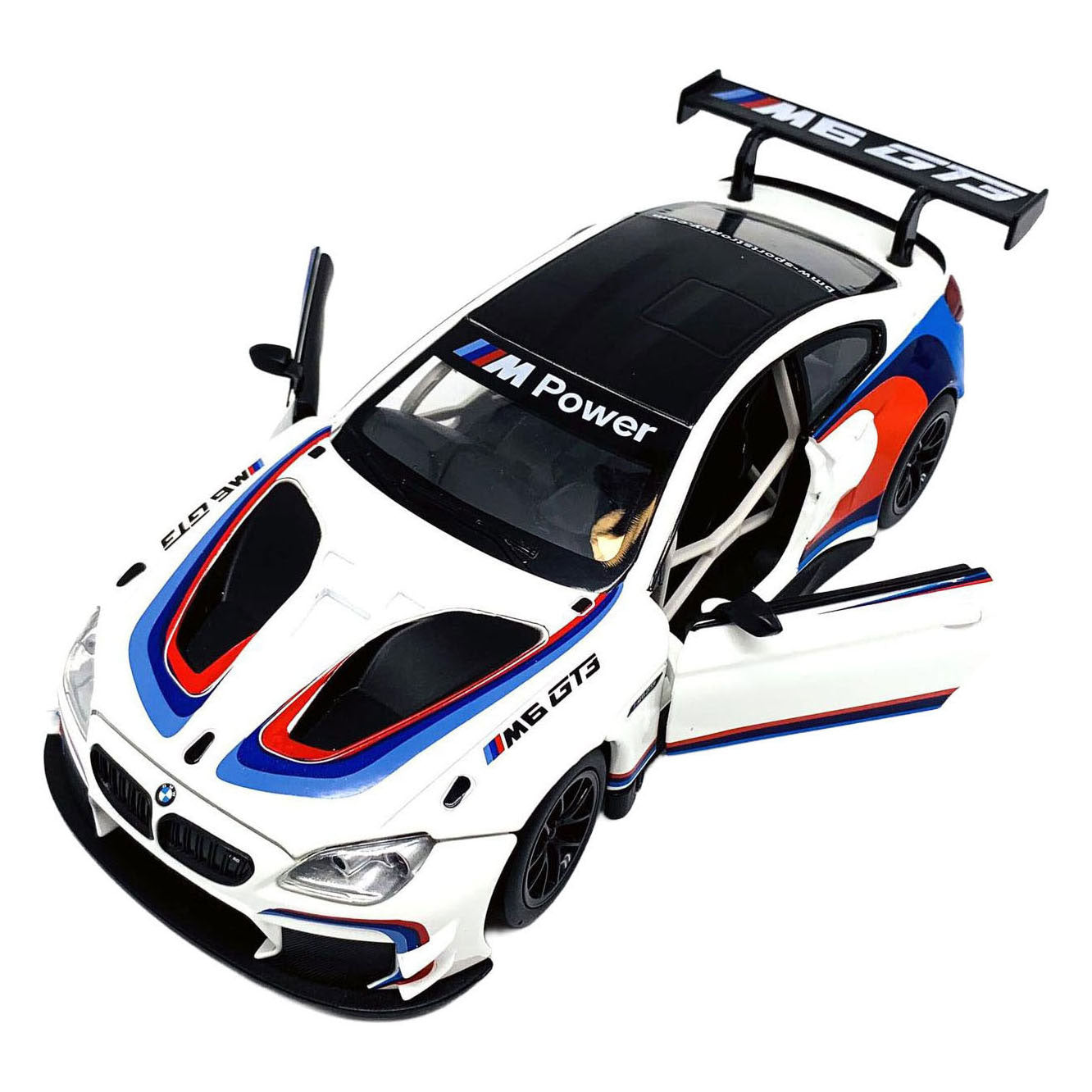 Auto pressofusa BMW M6 GT3 con luci e suoni - 1:24