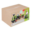 Claas arion 470 looptractor met trailer