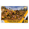 Mega set di veicoli da cantiere Cat Little Machines - 40 pz.