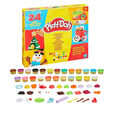 Play-doh adventskalender speelset