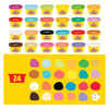Calendario de adviento play-doh - 24 días de sorpresas para niños - plastilina