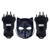 Pacchetto guerriero pantera nera: maschera e guanti