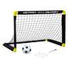 Set mini porte da calcio pieghevoli 2 x 50 x 44 x 44 cm