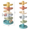 Torre a spirale colori pastello - 35 cm