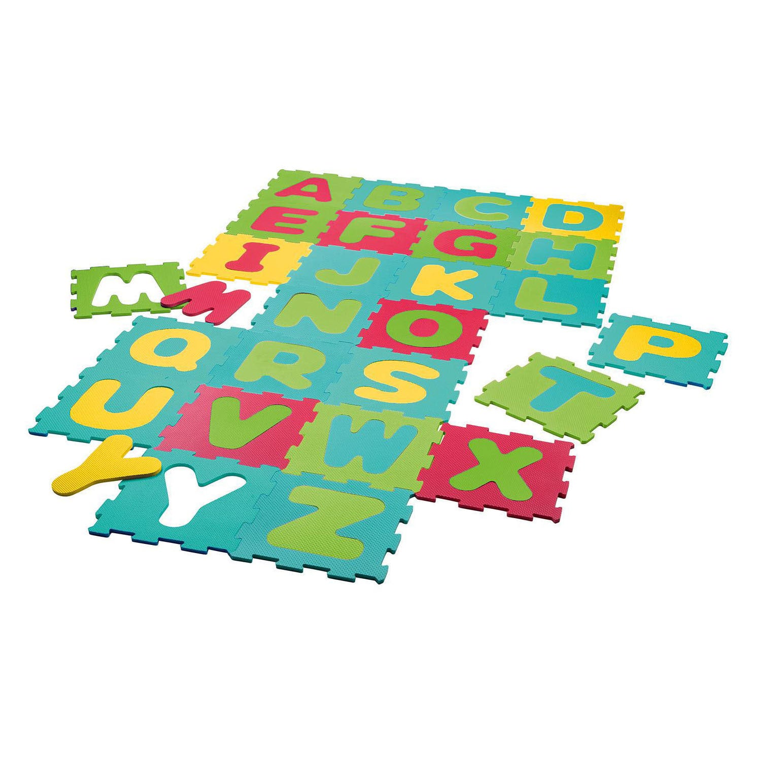 Eva foam vloerpuzzel alfabet - 26dlg.