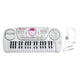 Imp disco keyboard 37 keys, disco ball and main microphone