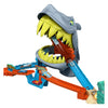 Set da gioco Hot Wheels City Shark Beach e macchinina in metallo