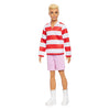 Barbie fashionista Ken REJO ROJO Y BLANCO