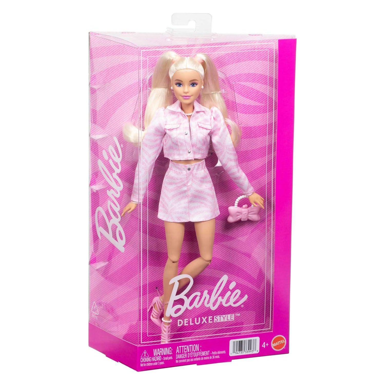 Barbie fab fashionista deluxe pink denim jacket