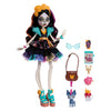 Monster High Skelita Calaveras - bambola alla moda con candelita per animali domestici