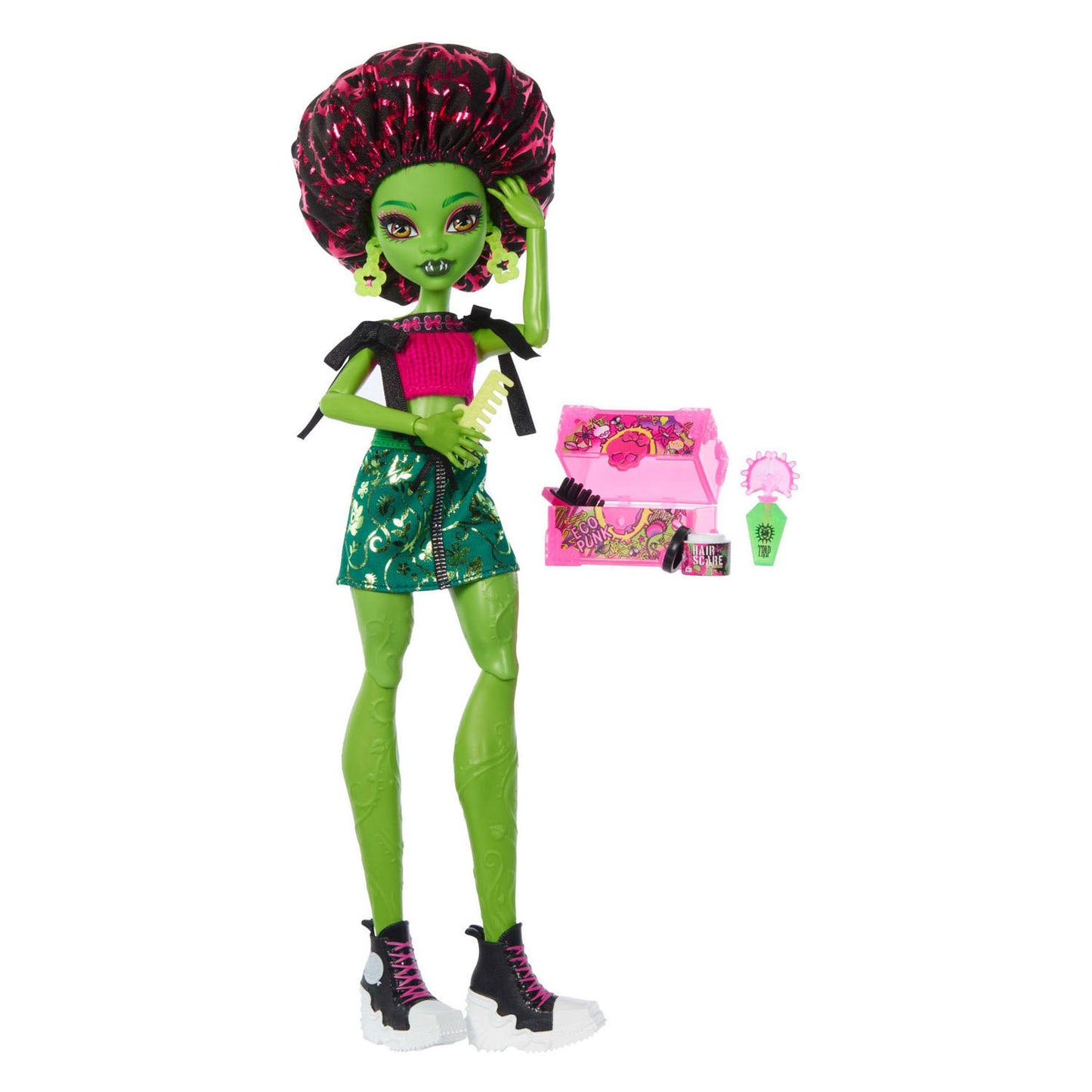 Mattel monster high pop secretos del auto susto venus mcflytrap