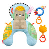 Trainer sensoriale per il pancino Fisher-Price - per neonati con anello da dentizione e sonaglio