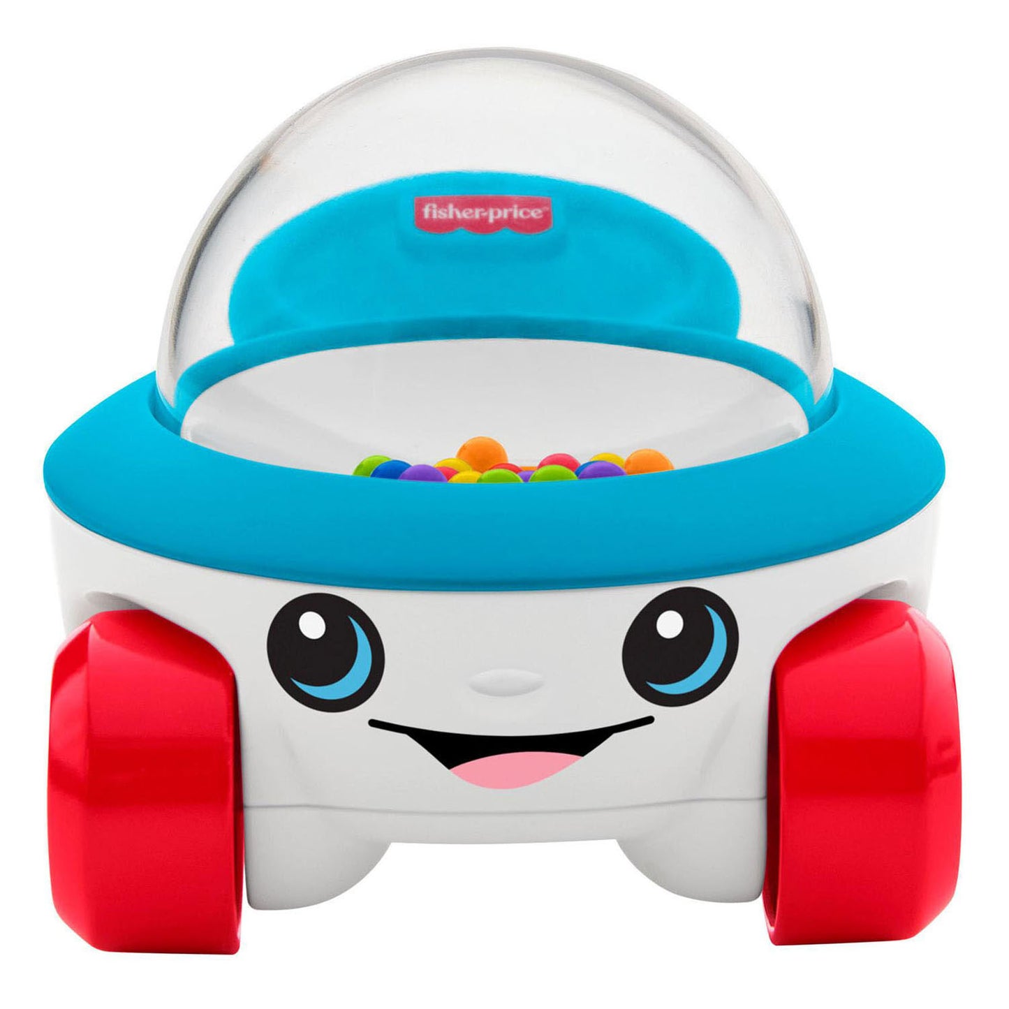 Macchina per i popcorn Fisher-Price: veicolo a spinta con suono