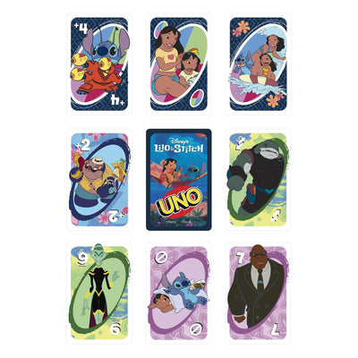 Juego Uno Disney Lilo y Stitch
