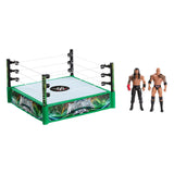 Mattel wwe fighting ring with 2 playing figures - afbeelding 1