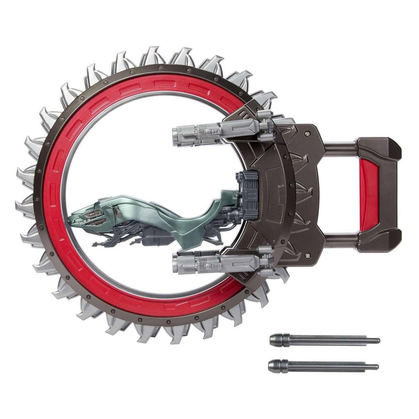 Veicolo roton del film Masters of the Universe 2026: 2 lame rotanti e 2 set di blaster