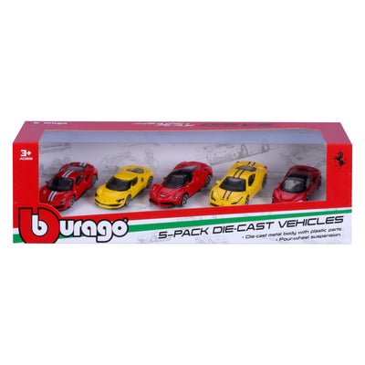 Coches miniatura Burago ferrari 1:64 - 5 uds.