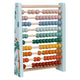 Wooden abacus pastel colored - 24x27cm