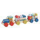Wooden train - 18 pcs.
