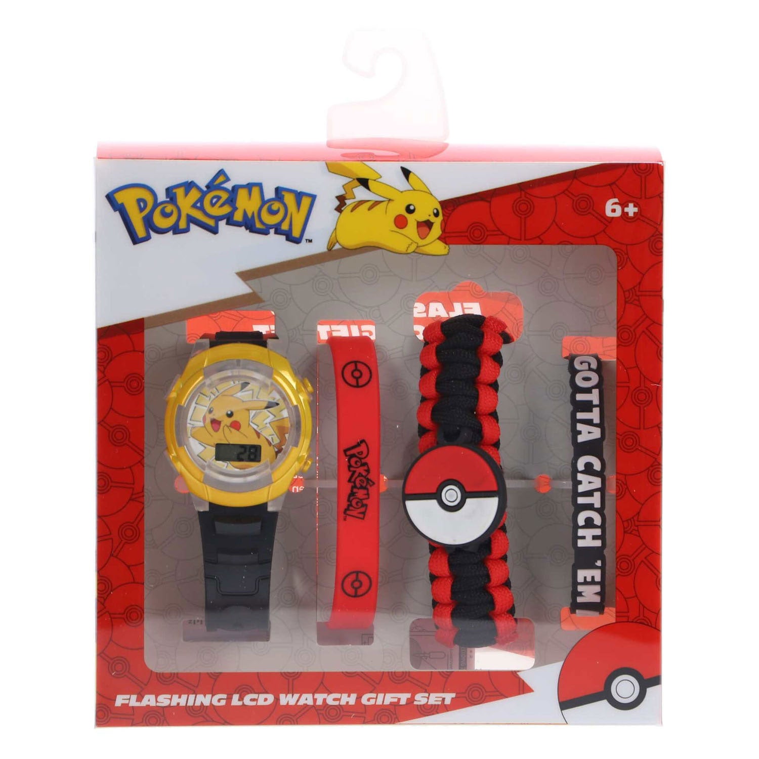 Set de regalo de reloj Pokémon de Accutime