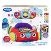 Playgro comfy car - pluchen zitkussen baby - speelkussen baby - activiteitenkussen - babyspeelgoed - interactief baby speelgoed - babygym - speelkleed baby - pluchen auto baby - auto - kraamcadeau - met licht en geluid