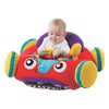 Playgro comfy car - pluchen zitkussen baby - speelkussen baby - activiteitenkussen - babyspeelgoed - interactief baby speelgoed - babygym - speelkleed baby - pluchen auto baby - auto - kraamcadeau - met licht en geluid