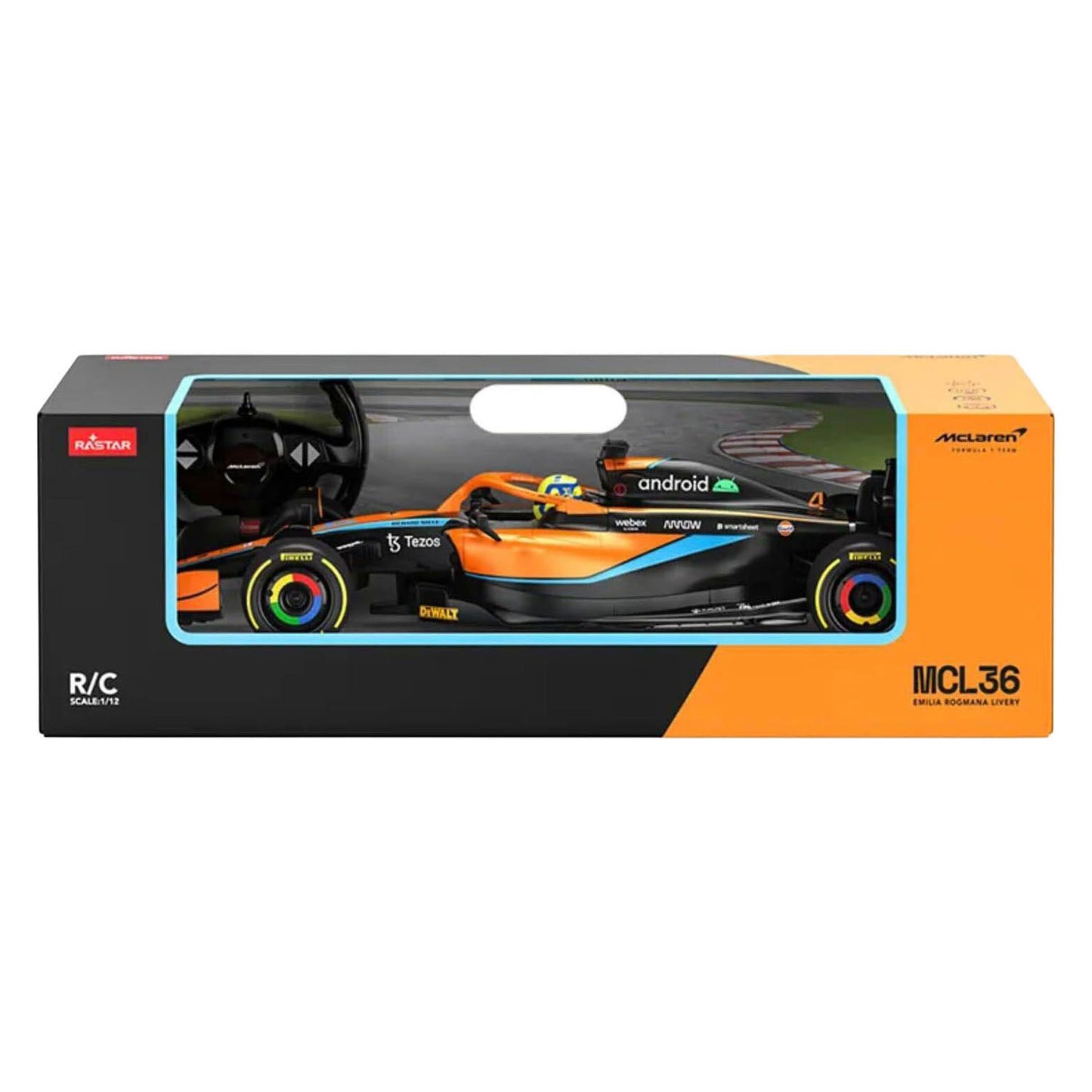 Auto RC Rastar McLaren F1 MCL36 1:18 F1