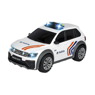 Dickie juguetes vw tiguan policía bélgica con luz y sonido - 1:18