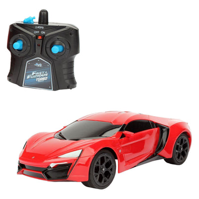Jada toys - rc car fast furious lykan hypersport 1:16 - remote controlled car - radio controlled car