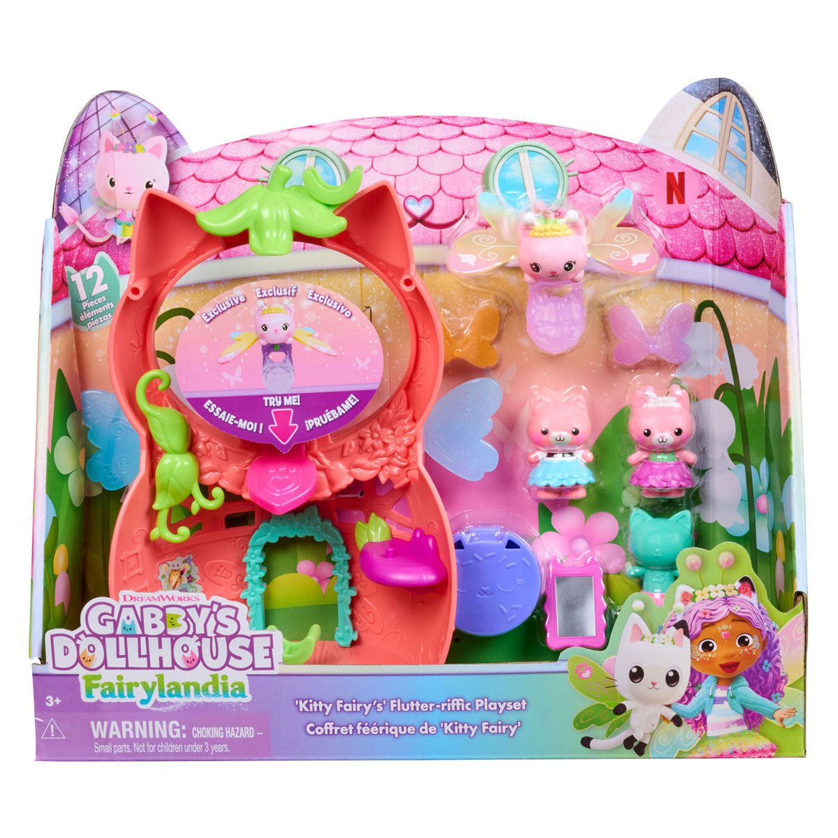 Spin master gabby's poppenhuis fairylandia feeenspeelset - 12dlg.