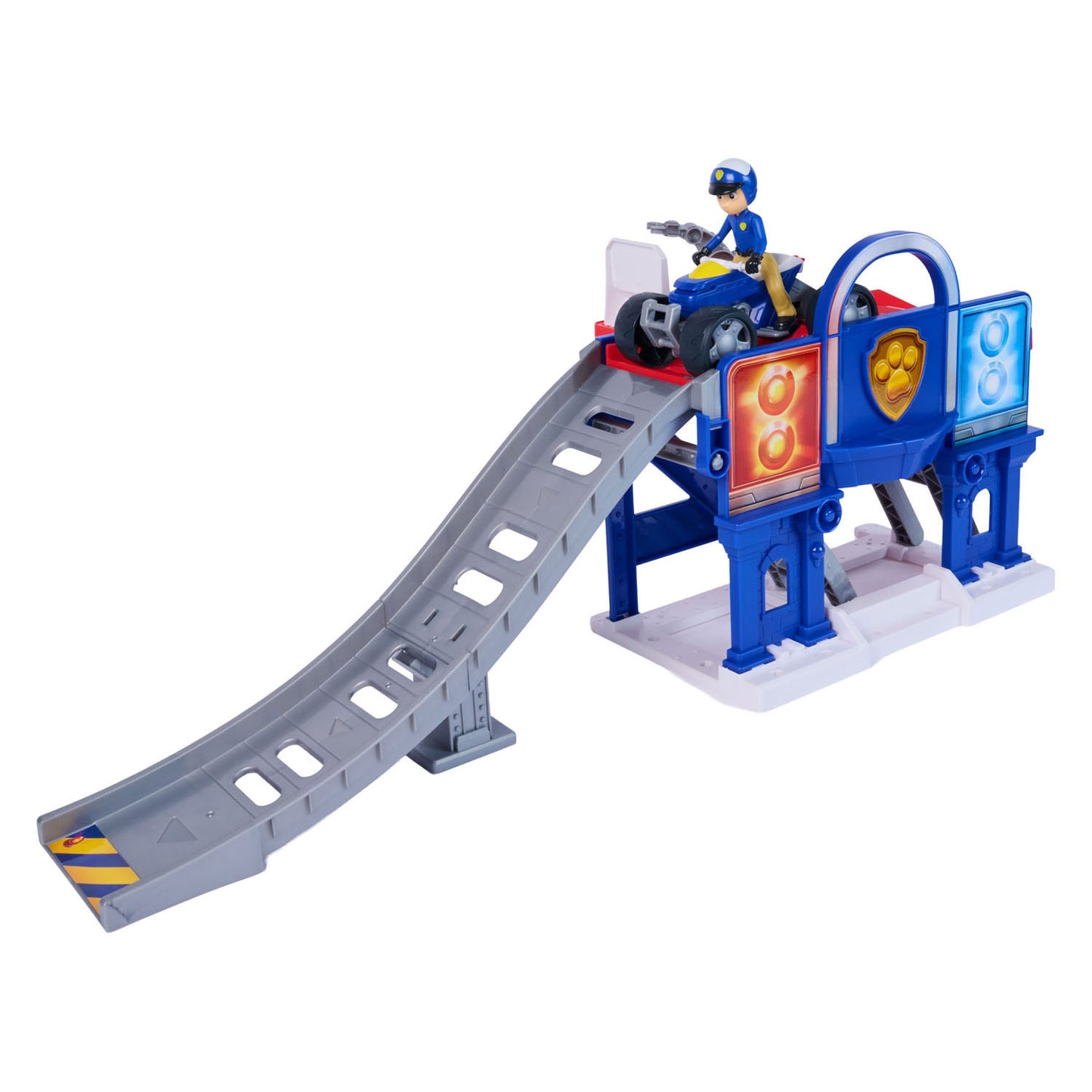 Paw Patrol - Search Rescue - Set da gioco solleva e ripara da 76 cm con personaggio Ryder e veicolo - set da gioco