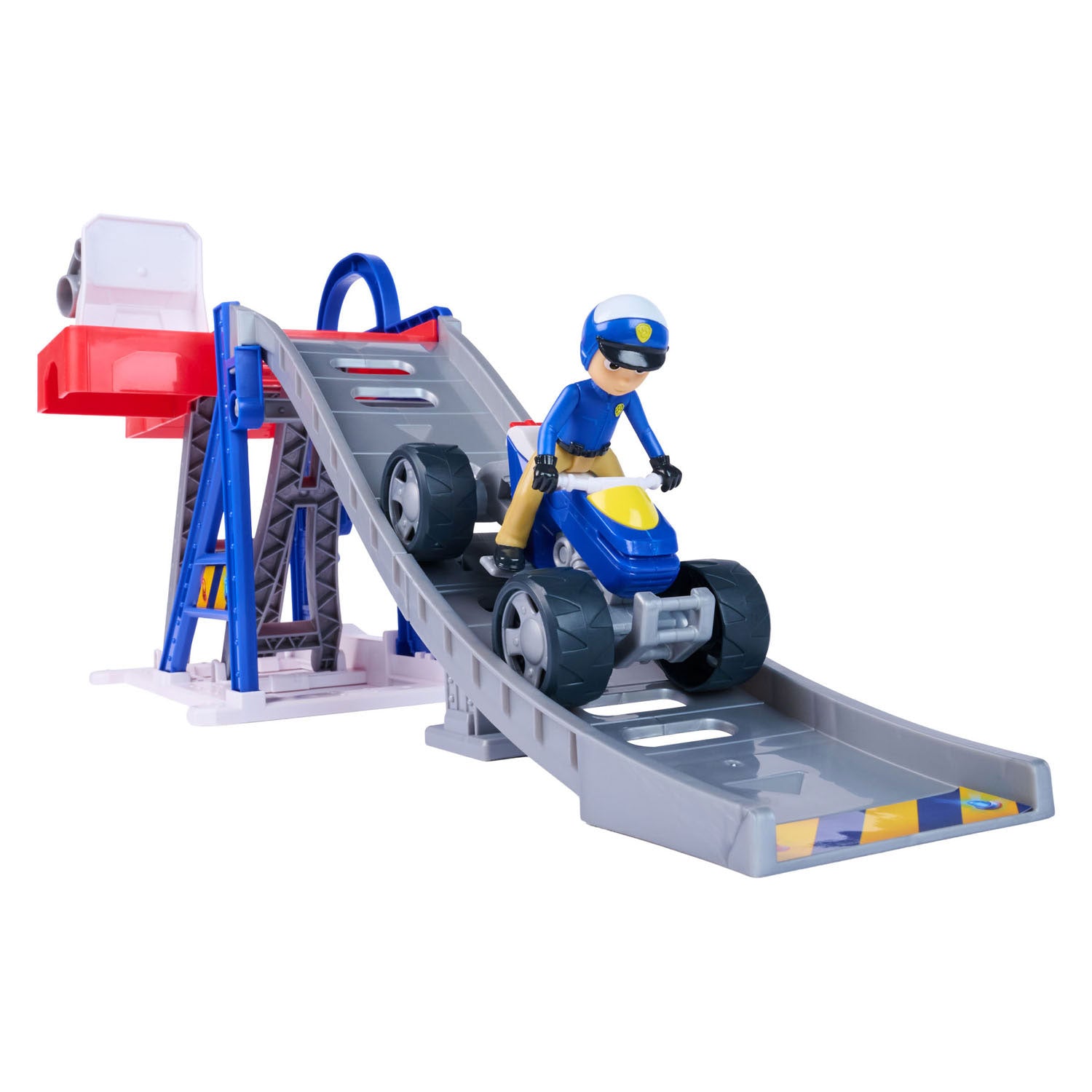 Paw Patrol - Search Rescue - Set da gioco solleva e ripara da 76 cm con personaggio Ryder e veicolo - set da gioco