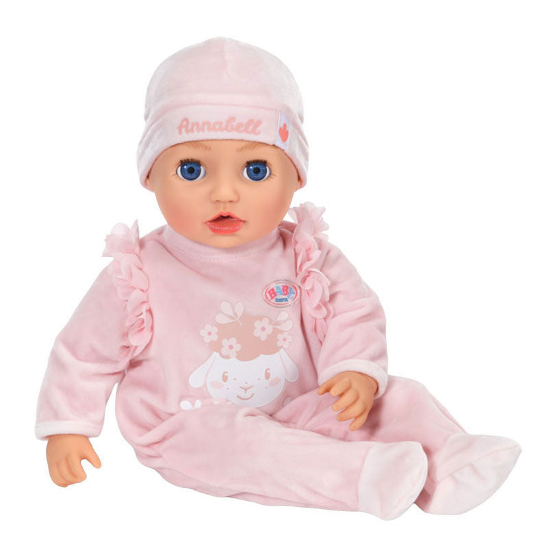 Bambolina Baby Born Annabell 43 cm con accessori e suono.